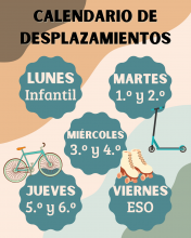 CALENDARIO DESPLAZAMIENTOS